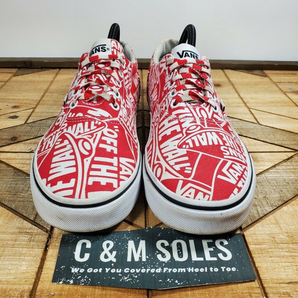 Vans  Doheny Racing Red White Off The Wall - Picture 3 of 9